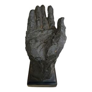 Stylized Life-Size Modern Abstract Hand Sculpture - An Exquisite Table Top Piece
